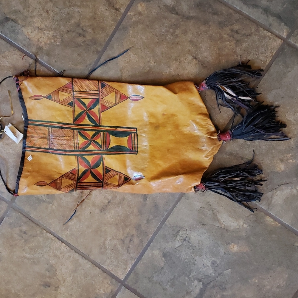 African Taureg Artisans leather bag